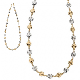 WHITE/YELLOW GOLD NECKLACE